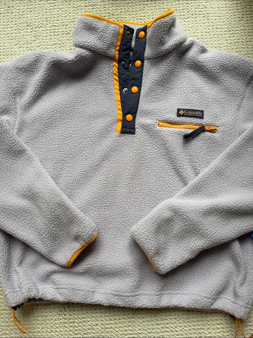 Columbia helvetia cropped half snap fleece